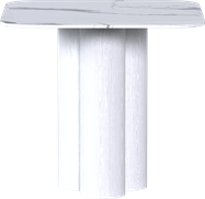 White Oak Siena Cafe Table